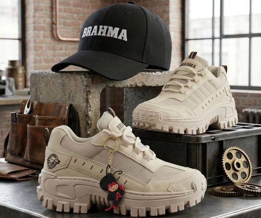 📢 COMBO Brahma: Zapatos + Gorra Gratis | 50% OFF